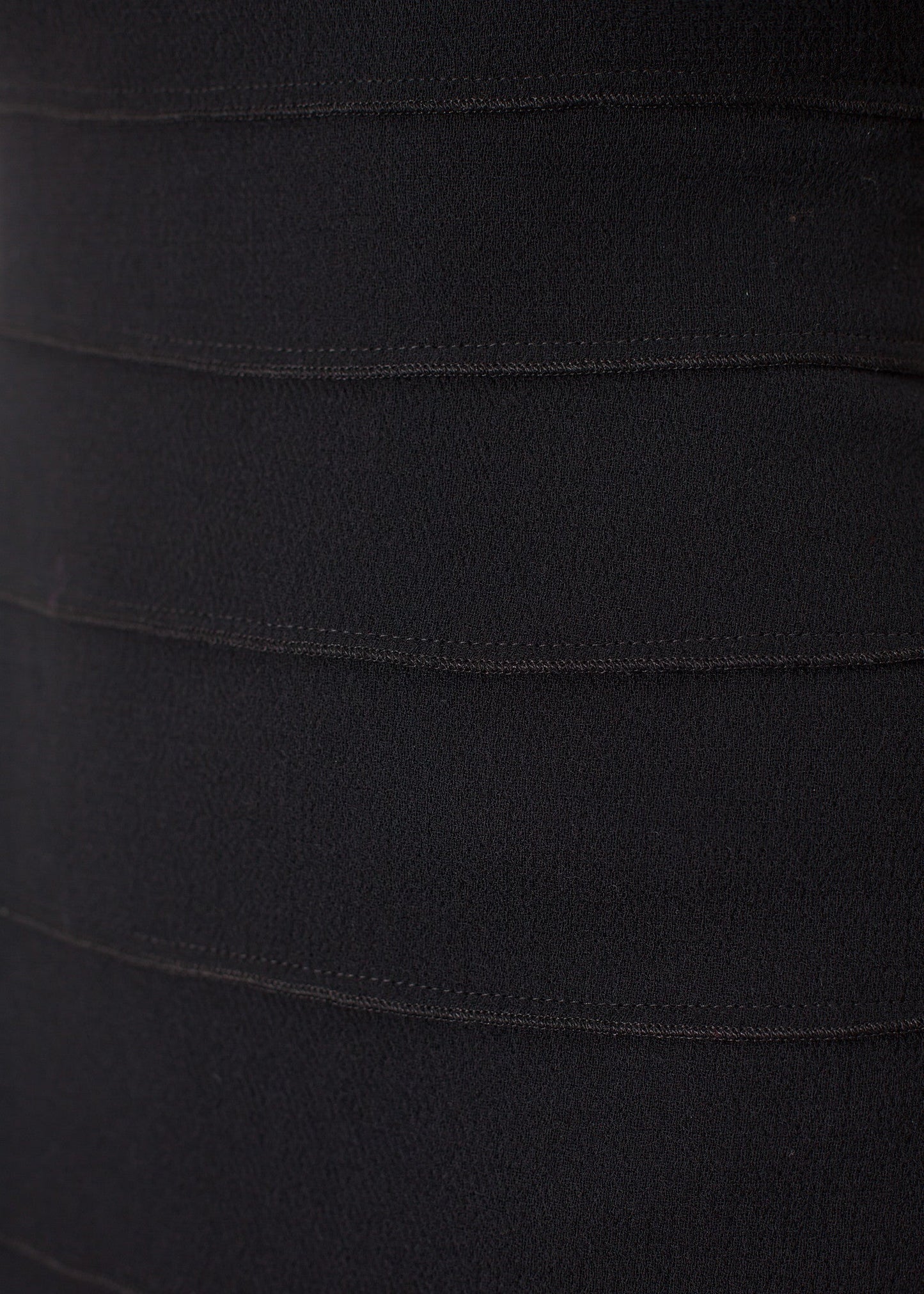 Asymmetric Dress in Black 12